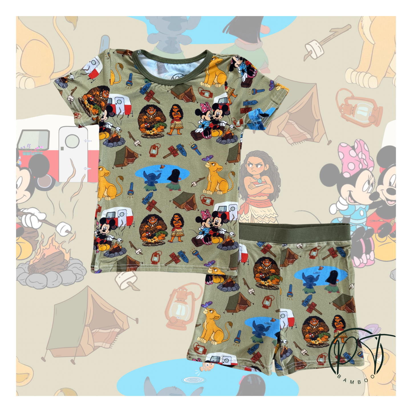 Camp Disney Short Set