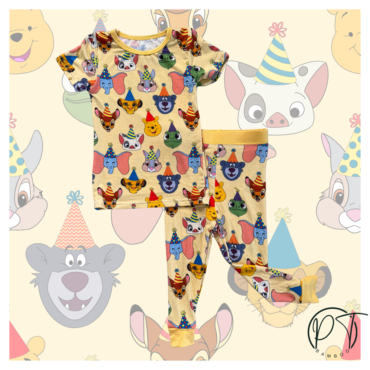 Party Animals Short Sleeve with Pants