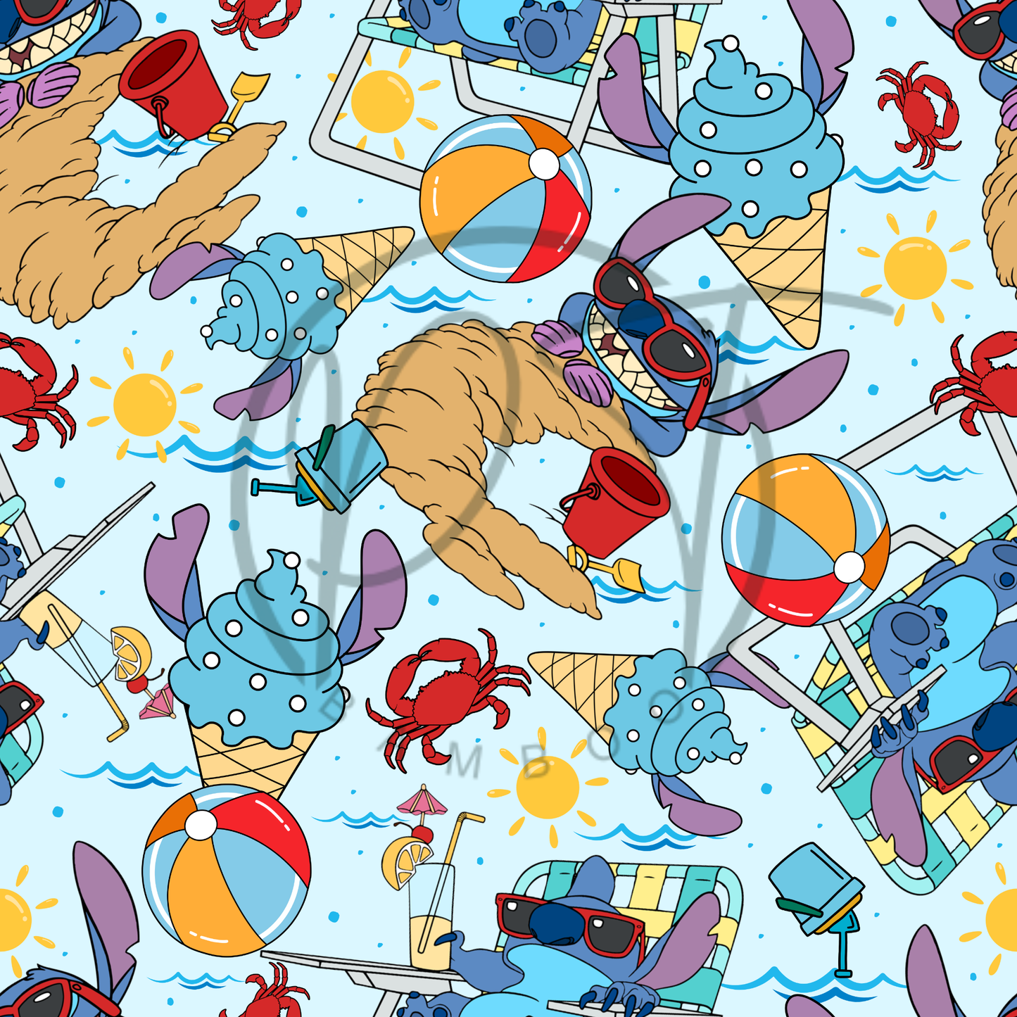 Sandy Shenanigans Hooded Towel
