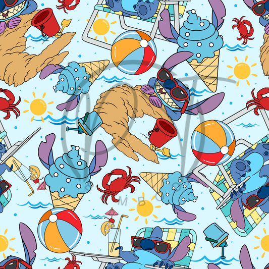 Sandy Shenanigans Hooded Towel