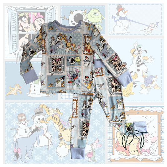 Snow Day Squad 2 Piece Long Sleeve Set