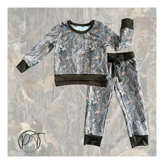 Real Tree Cutie Bamboo French Terry Set