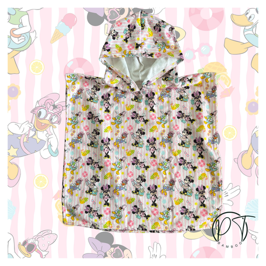Bow Babe Beach Day Hooded Towel
