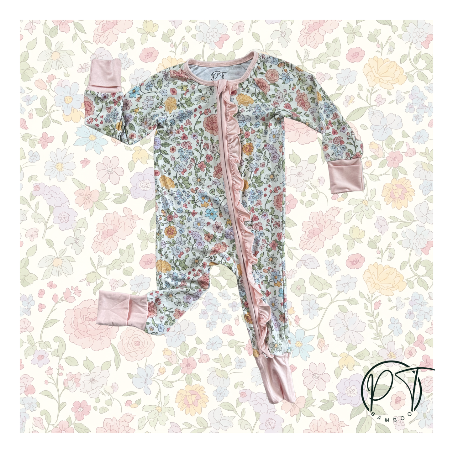 Mama’s Meadow Ruffle Zippy