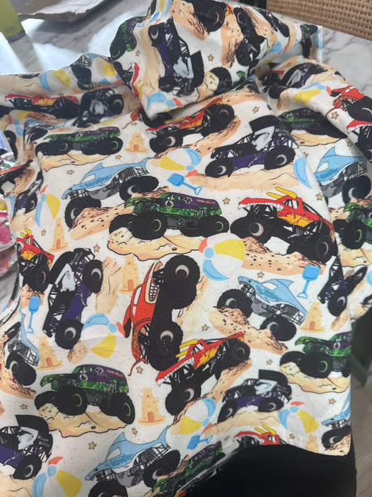 Beachside Big Wheels Hooded Towel