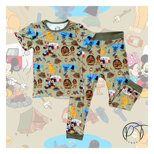 Camp Disney Short Sleeve with Pants